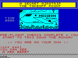 Screen from Mission 2: Project Gibraltar
