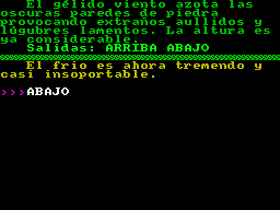 Screen from Los Misterios del Gusano