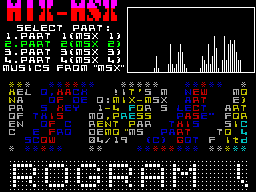 Screen from Mix-MSX