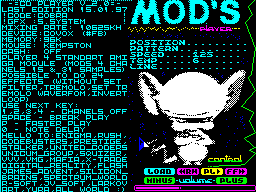 Screen from Mod's Player