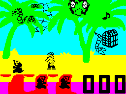 Screen from Mole Hunter