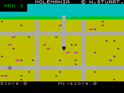 Screen from Molemania