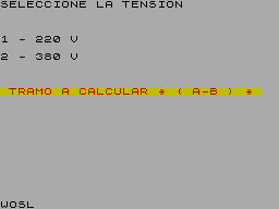 Screen from Momentos Electricos