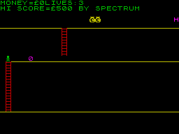 Screen from Money Bags