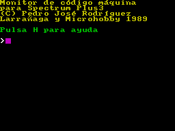 Screen from Monitor de Codigo Maquina +3