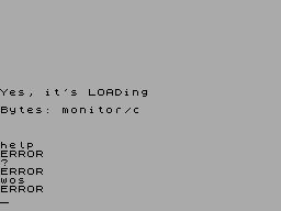 Screen from Monitor