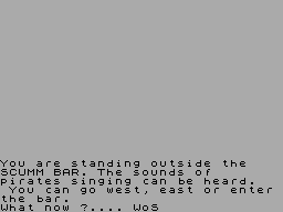 Screen from Monkey Island Adventure