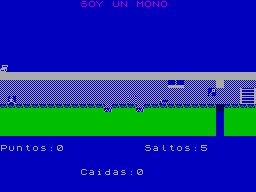 Screen from El Mono Saltarin