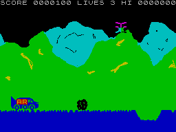Screen from Moon Buggy