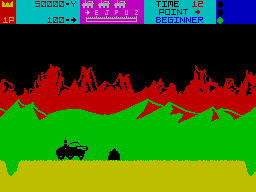 Screen from Moon Patrol