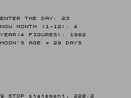 Screen from Moon