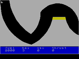 Screen from Moonlander