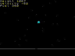 Screen from Moonlander