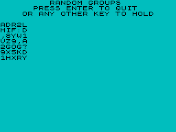 Screen from Morse Manipulator