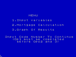 Screen from Mortgage