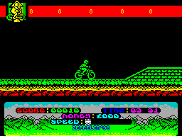 Screen from Mountain Bike Racer