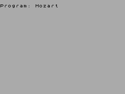 Screen from Mozart