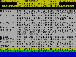 Screen from Mr. Copy +