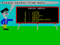 Screen from Mr. Copy