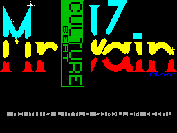 Screen from Mr. Vain