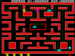 Screen from Ms. Pac-Man