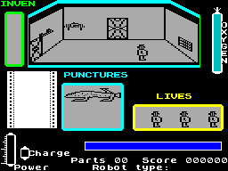 Screen from Muggins the Spaceman