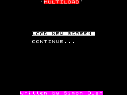 Screen from Multi-Load