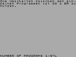 Screen from Multi Prog