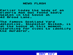 Screen from Murder Most Foul