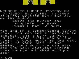 Screen from Murder, Mystery