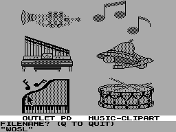 Screen from Music-Clipart