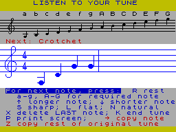 Screen from Music Master
