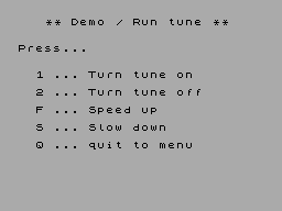 Screen from Music on Interrupts