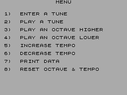 Screen from Music Writer