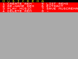 Screen from Musicrema
