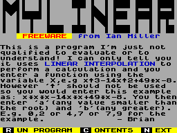 Screen from My Linear