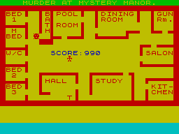 Screen from Mystery Manor