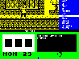 Screen from The Mystery of Arkham Manor