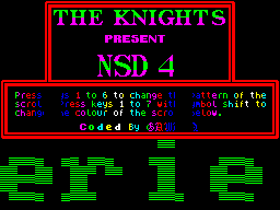 Screen from NSD 4