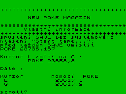 Screen from New POKE Magazin 6