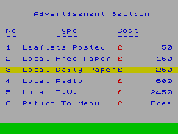 Screen from New Venture