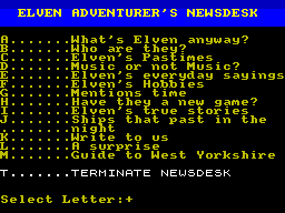 Screen from Newsdesk