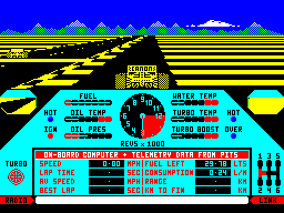 Screen from Nigel Mansell's Grand Prix