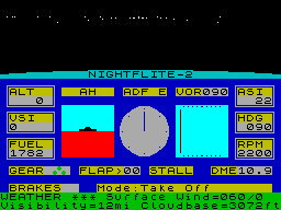 Screen from Nightflite II