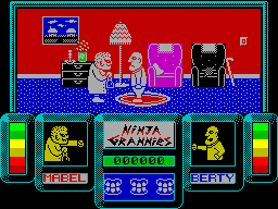 Screen from Ninja Grannies