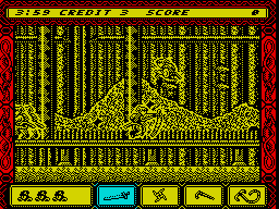 Screen from Ninja Spirit