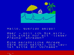 Screen from No Siempre Sera Asi