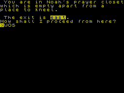 Screen from Noah
