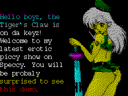 Screen from Not For Children