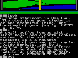 Screen from Not the Lord of the Rings